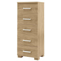 BabyStyle Bordeaux Tall Boy Drawers (Oak)