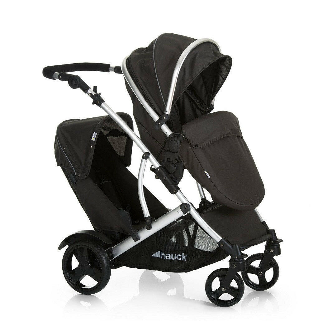 Hauck Duett 2 Tandem Pushchair (Black)