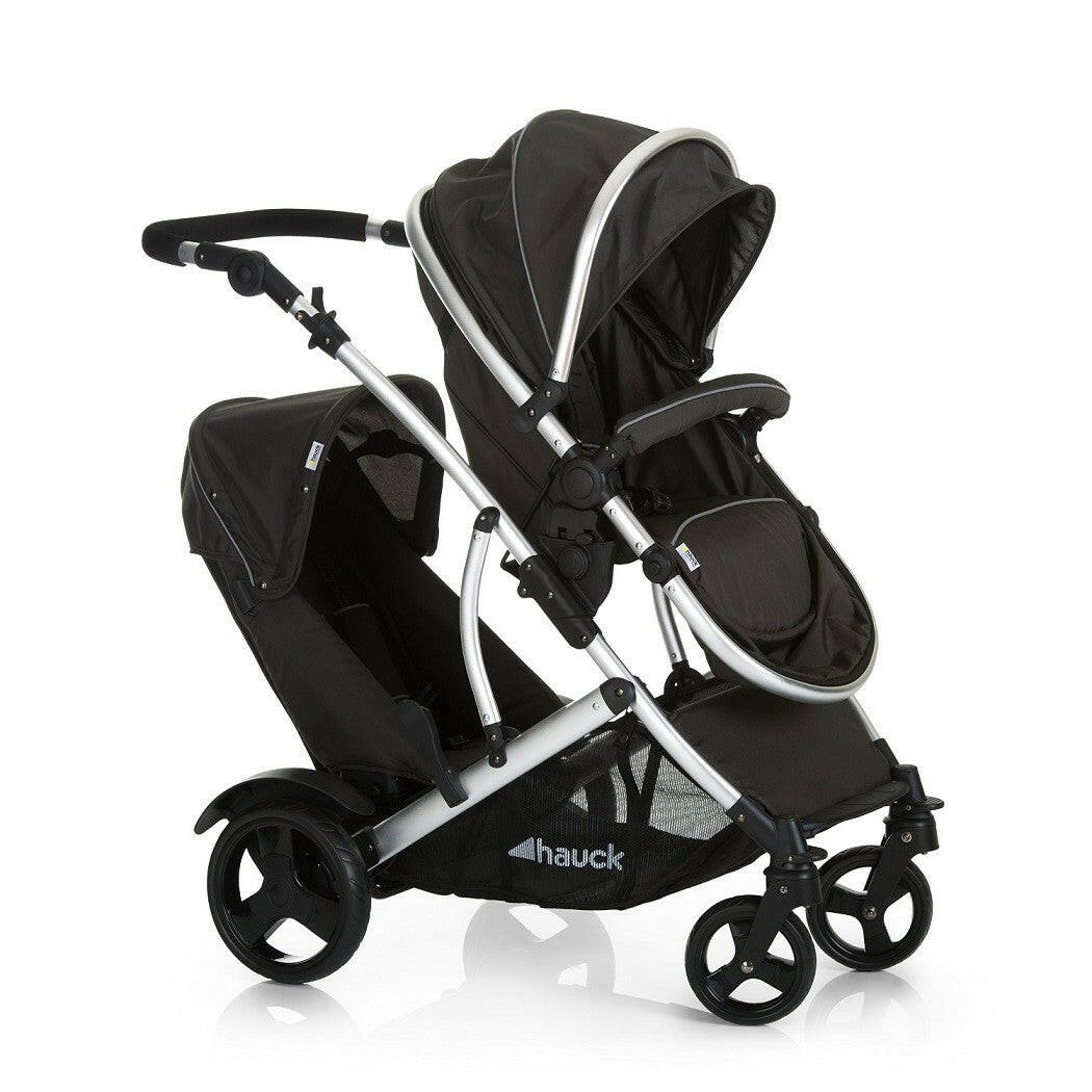 Hauck Duett 2 Tandem Pushchair (Black)