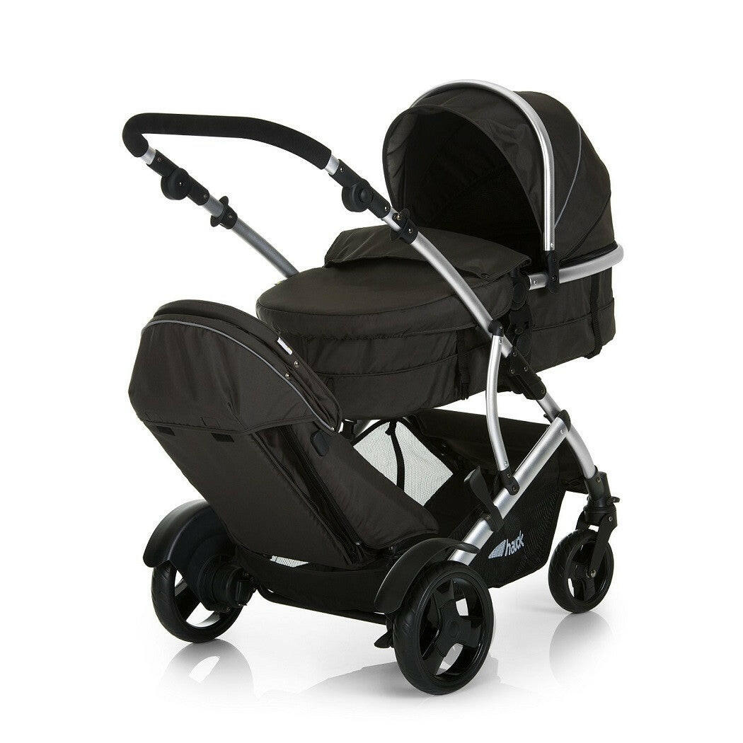 Hauck Duett 2 Tandem Pushchair (Black)