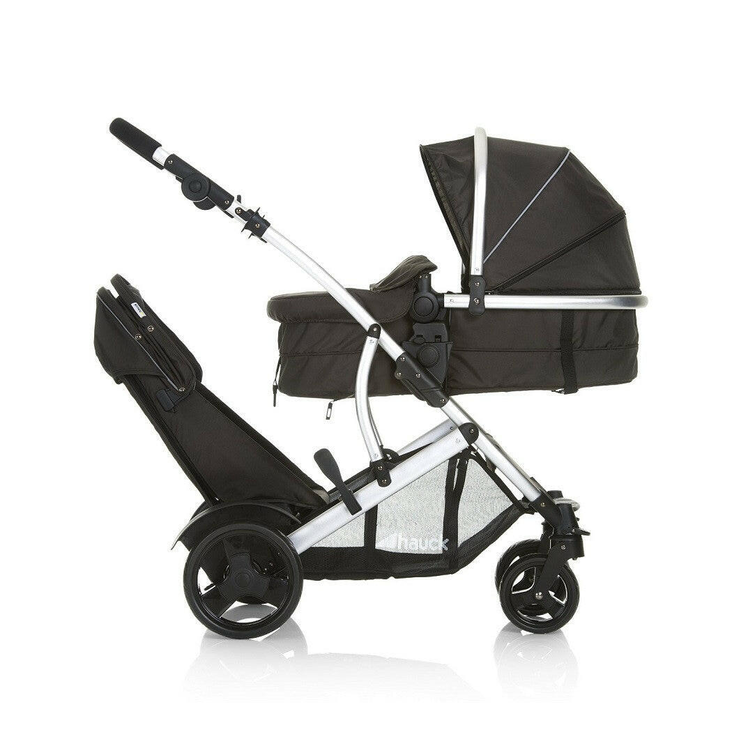 Hauck Duett 2 Tandem Pushchair (Black)