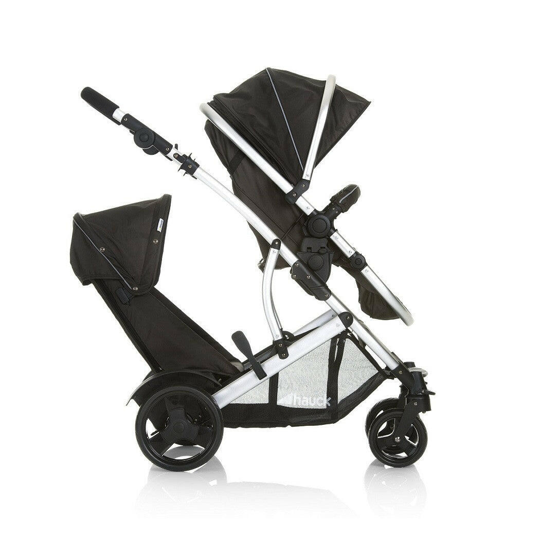 Hauck Duett 2 Tandem Pushchair (Black)