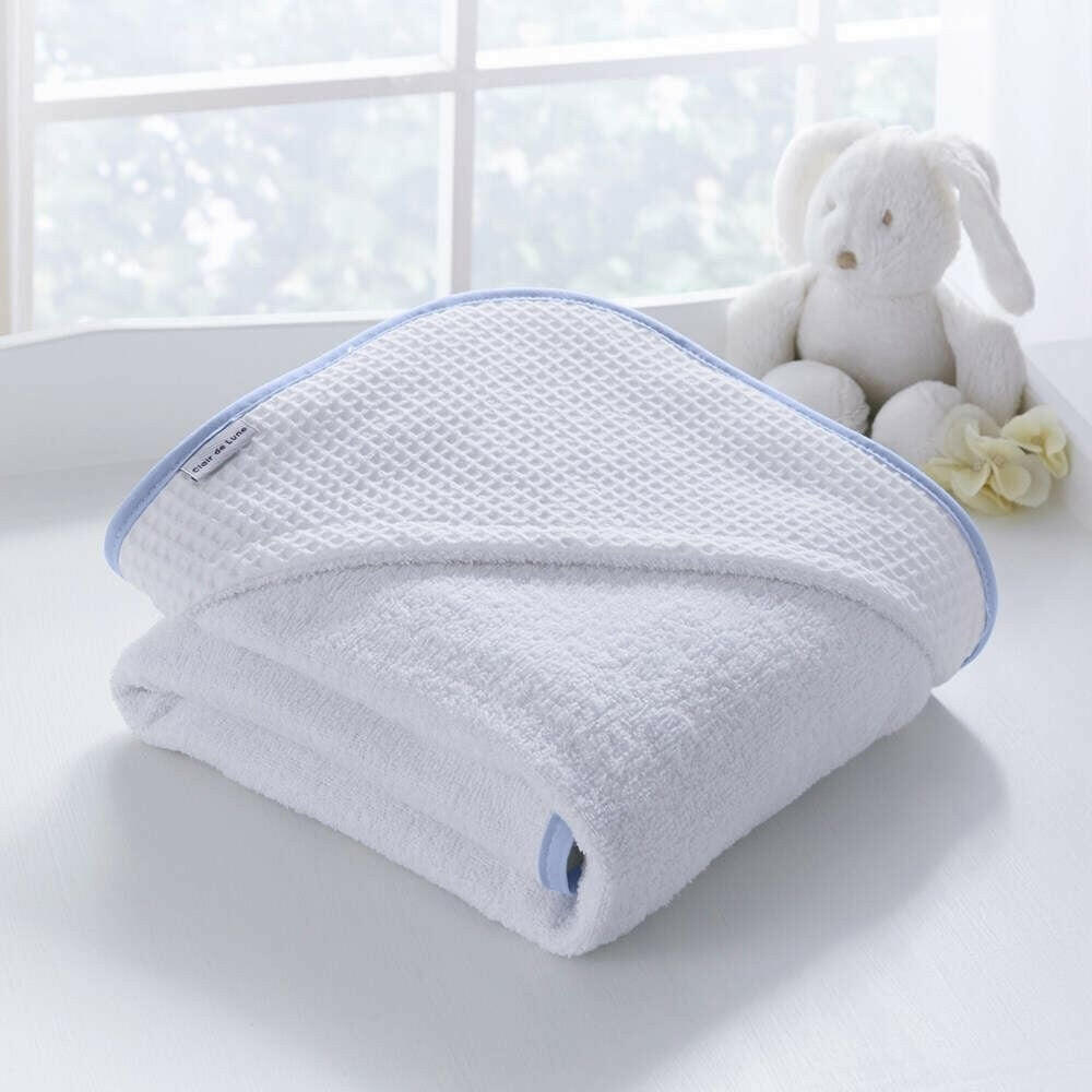 Clair de Lune Over The Moon Hooded Towel (Blue)