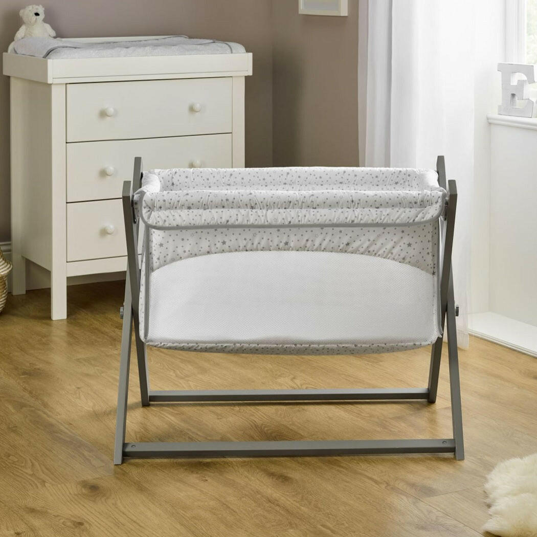 Clair De Lune Folding Crib (Stars & Stripes)