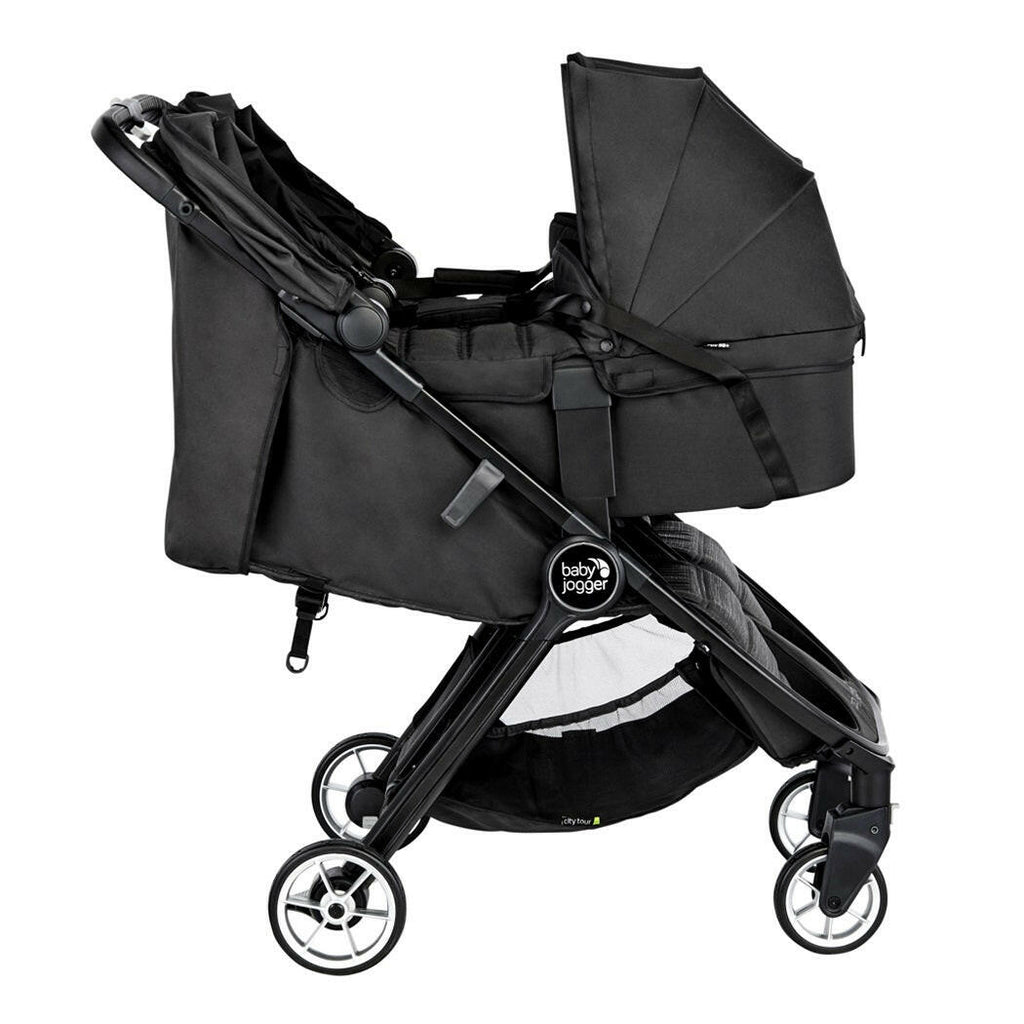 Baby Jogger City Tour 2 Carrycot - Double (Pitch Black)