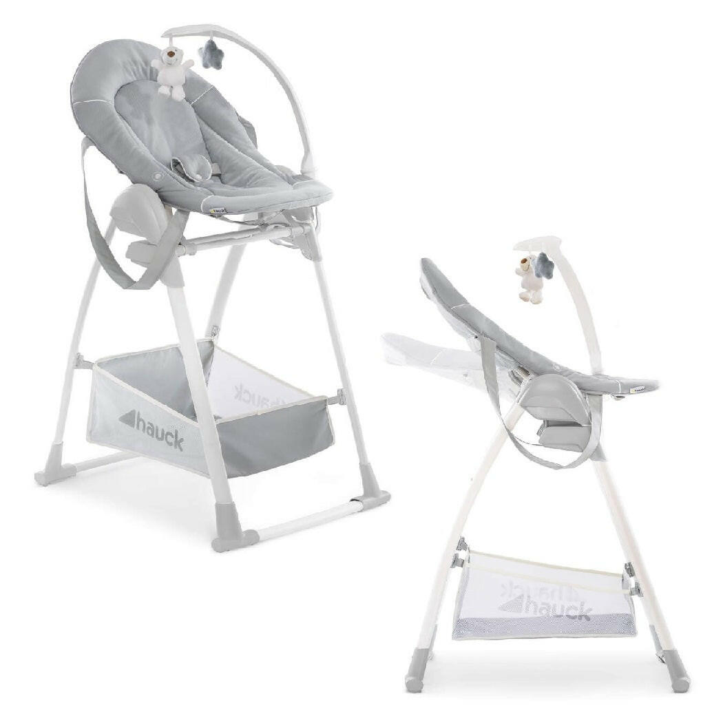 Hauck Sit 'n' Relax 3in1 Highchair (Stretch Grey)