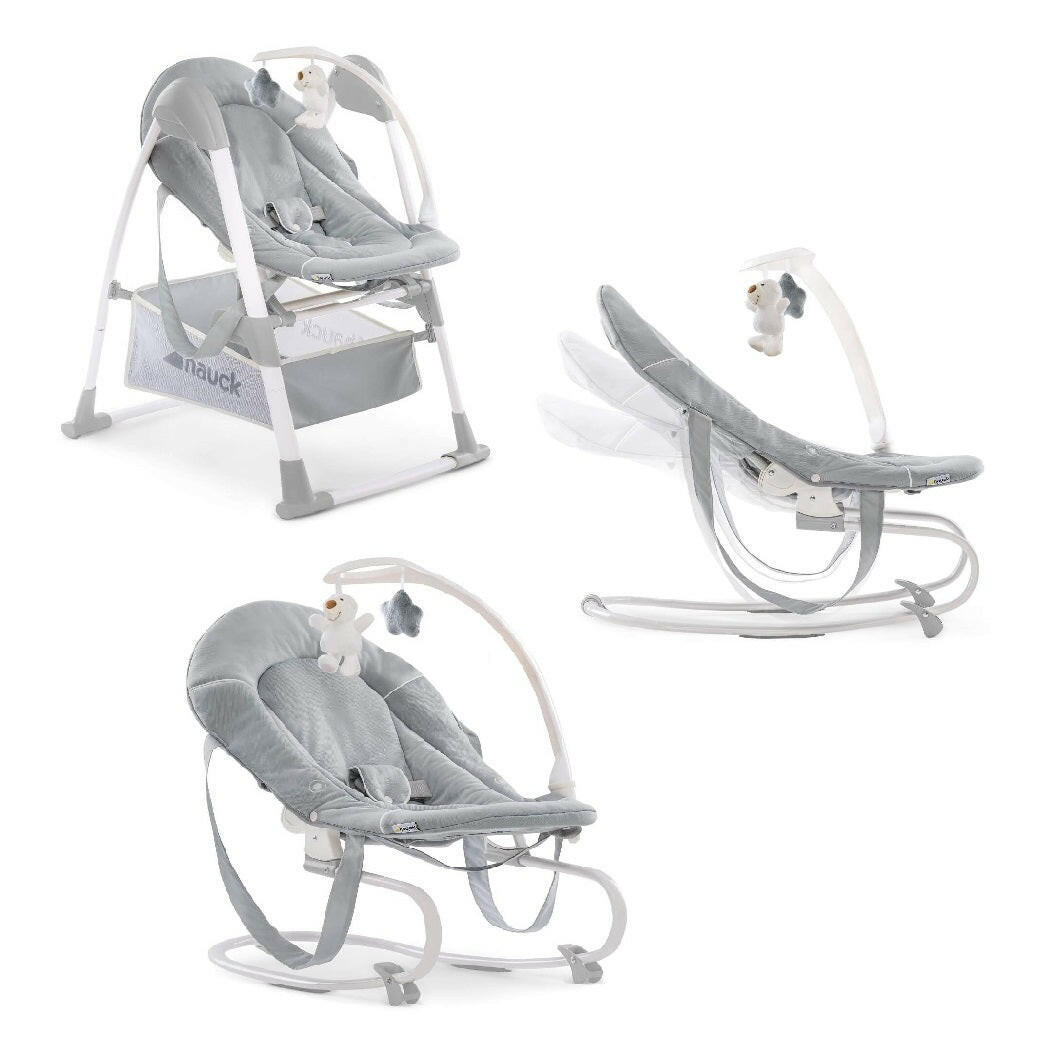 Hauck Sit 'n' Relax 3in1 Highchair (Stretch Grey)