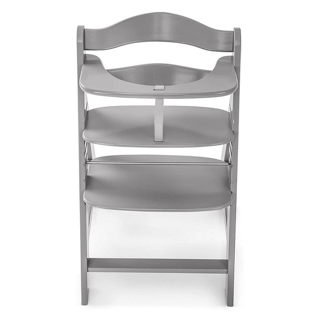Hauck Alpha+B Wooden Highchair (Grey)