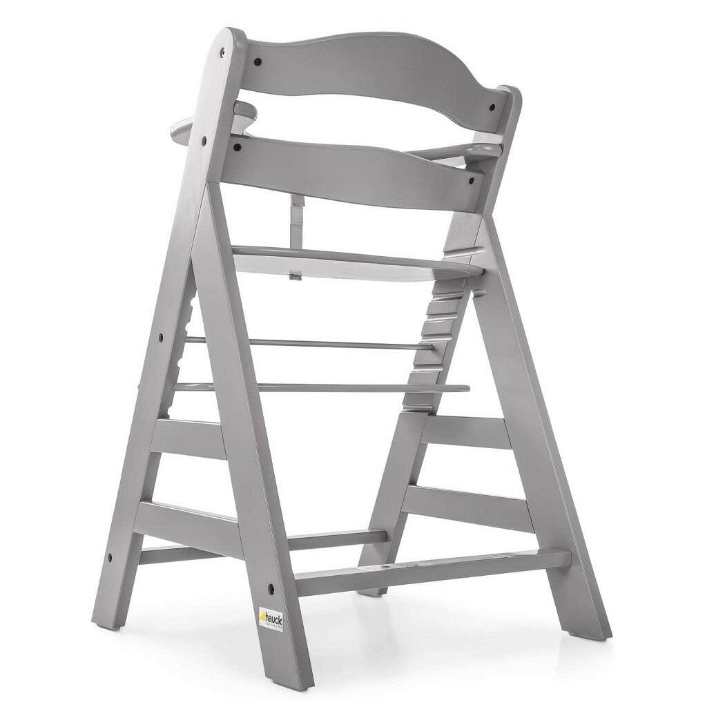 Hauck Alpha+B Wooden Highchair (Grey)