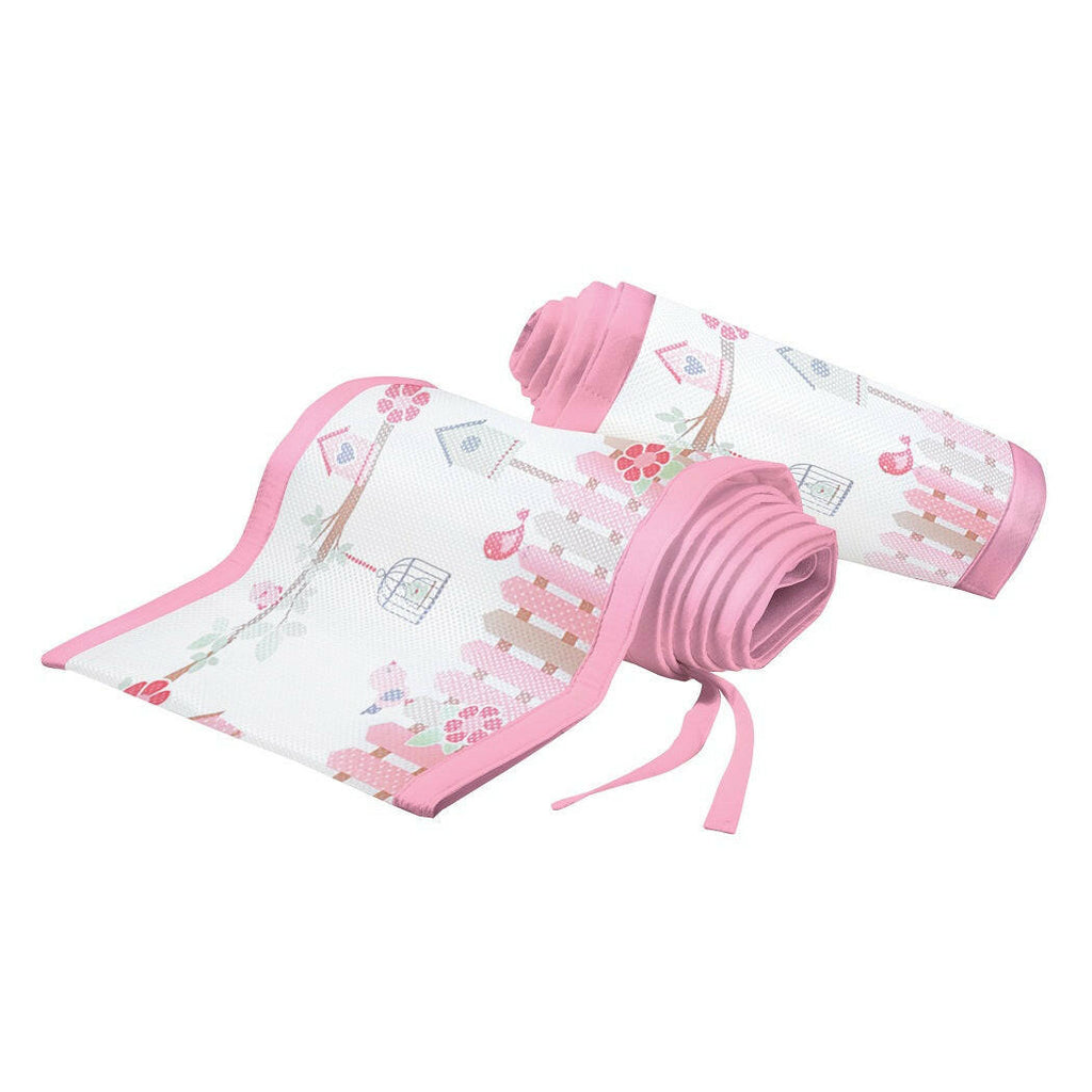 BreathableBaby Cot Bed Set (English Garden)
