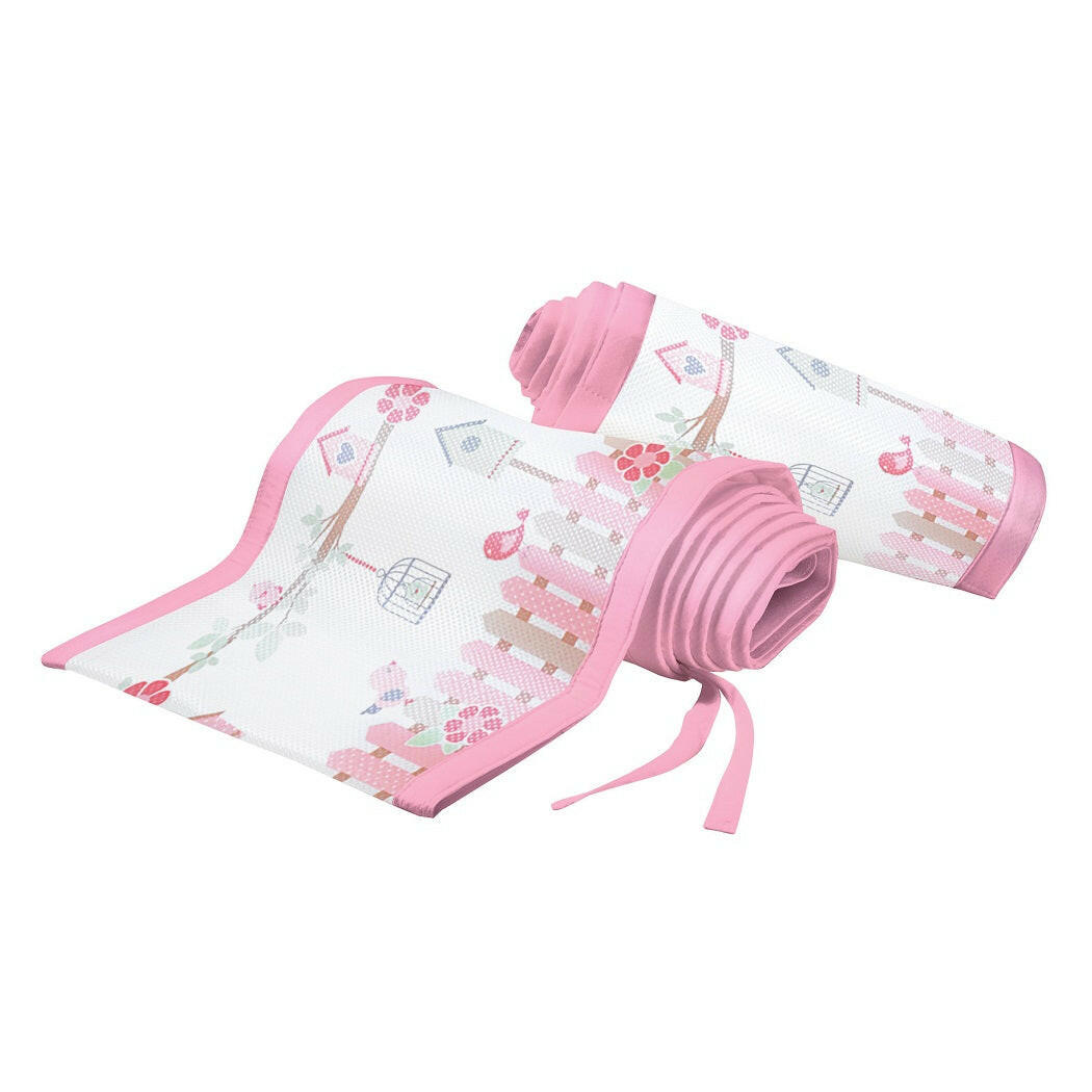BreathableBaby Cot Bed Set (English Garden)