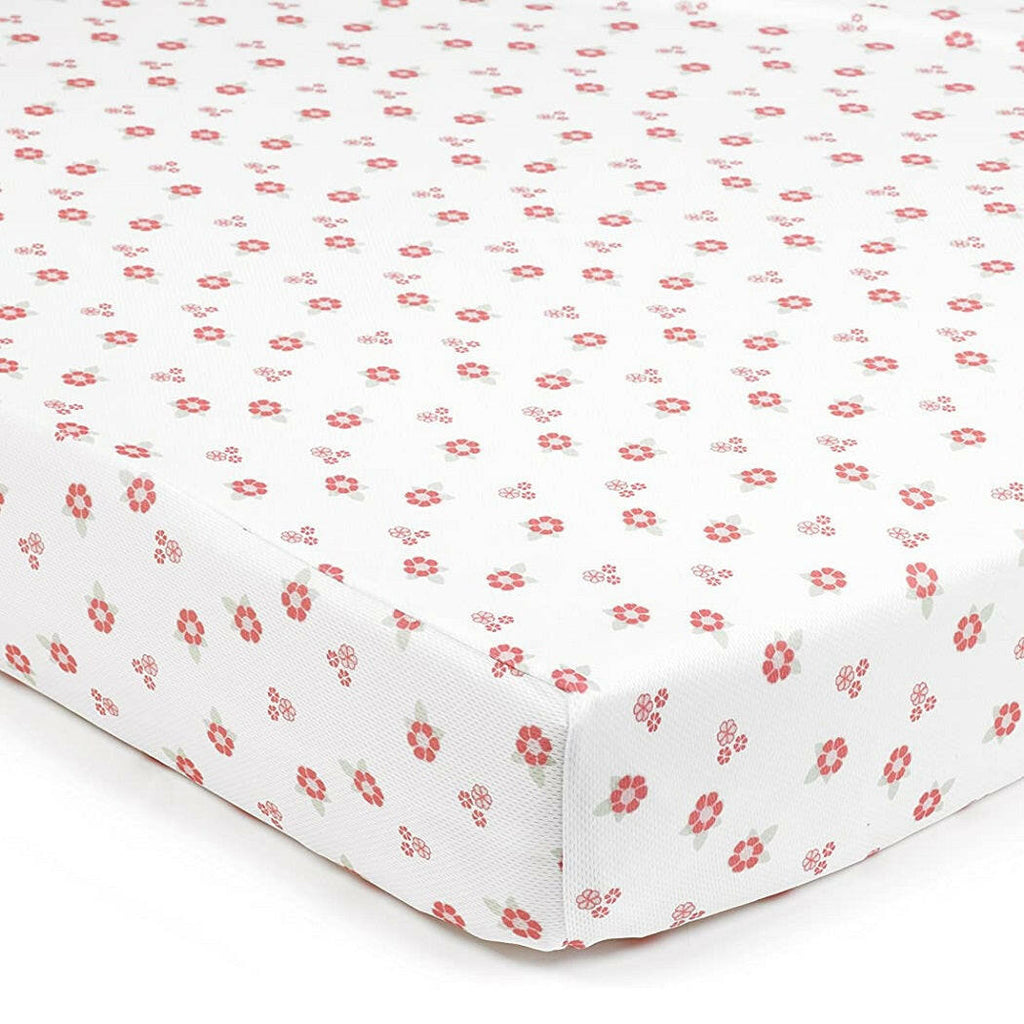 BreathableBaby Cot Bed Set (English Garden)