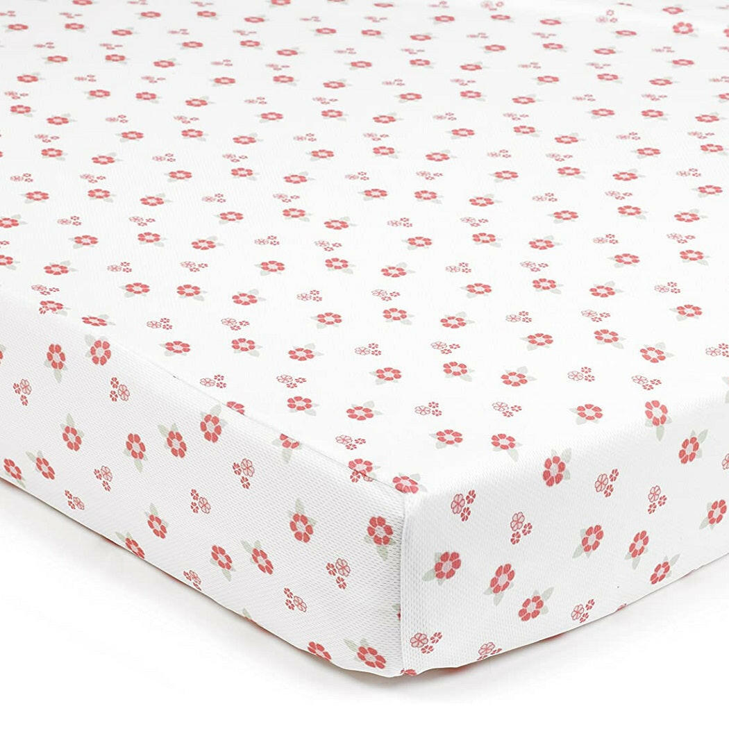 BreathableBaby Cot Bed Set (English Garden)