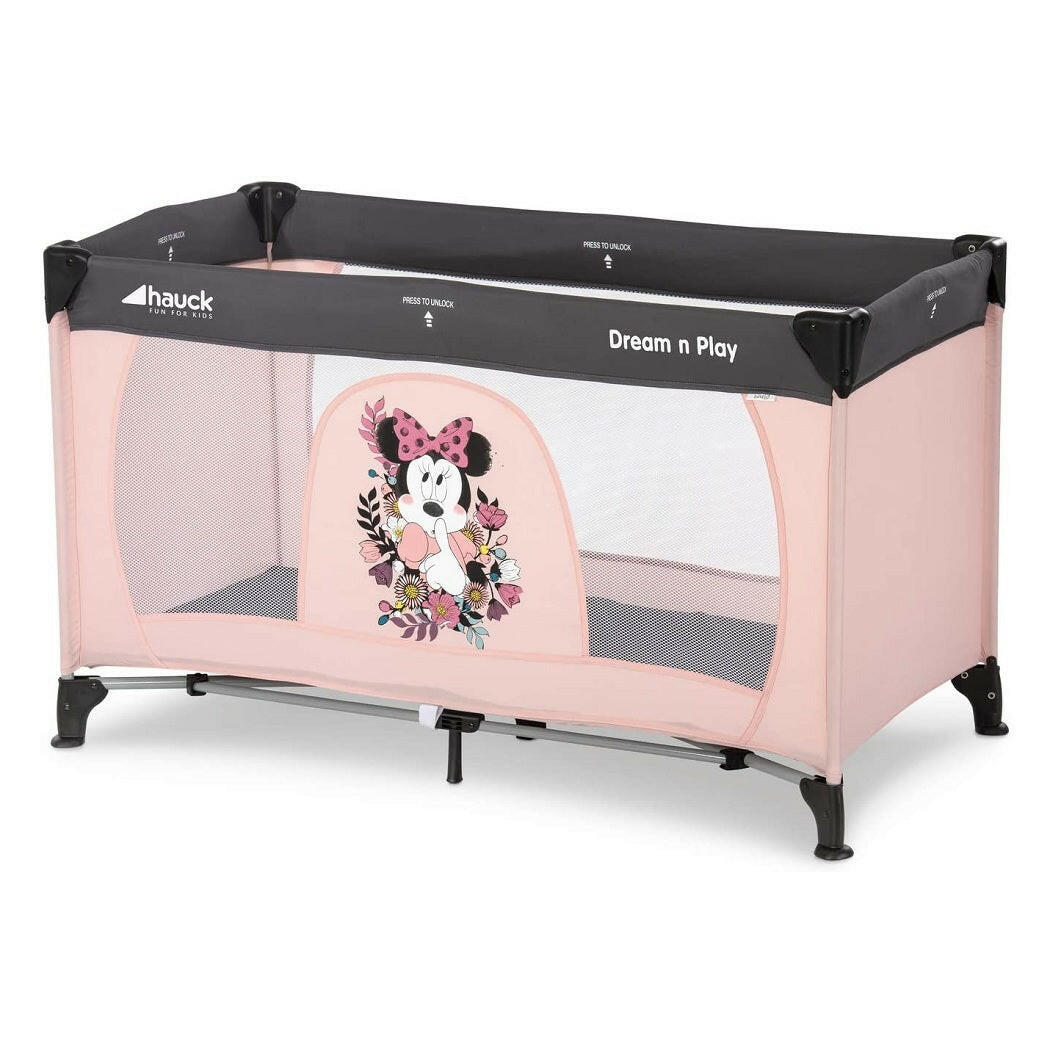 Hauck Dream n Play Travel Cot (Disney - Minnie Sweetheart)