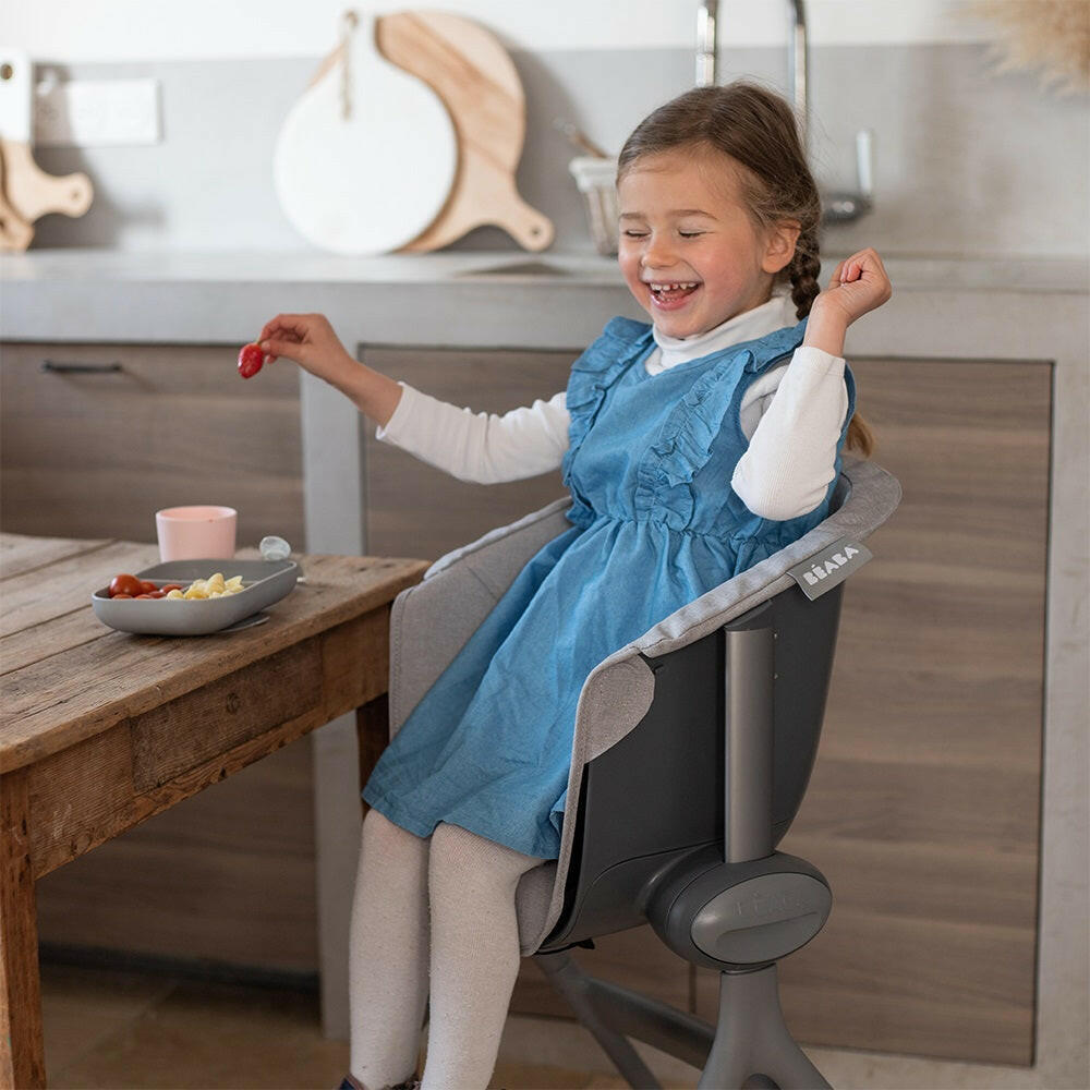 BEABA Seat Cushion for Up and Down Evolutive Highchair - Junior (Grey)