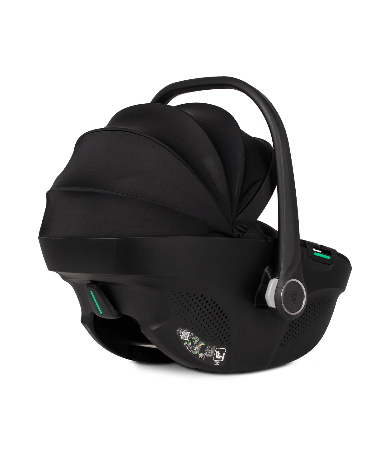 Venicci Tiago 360 I-Size Isofix Car Seat in Black - Safe and Stylish Isofix Car Seat
