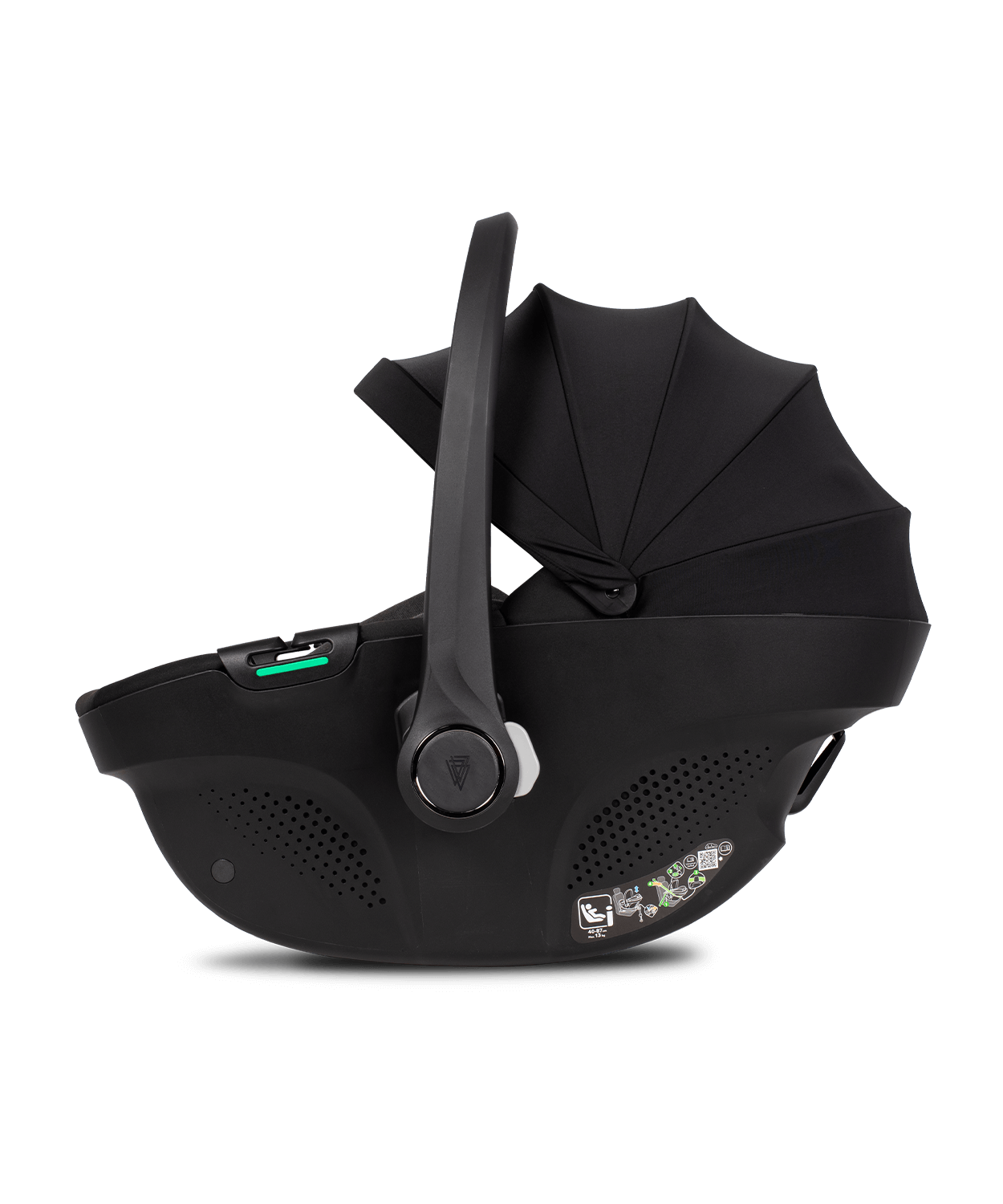 Venicci Tiago 360 I-Size Isofix Car Seat in Black - Safe and Stylish Isofix Car Seat