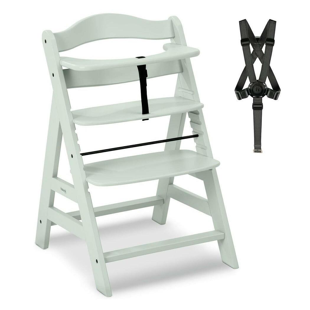 Hauck Alpha+B Wooden Highchair (Mint)