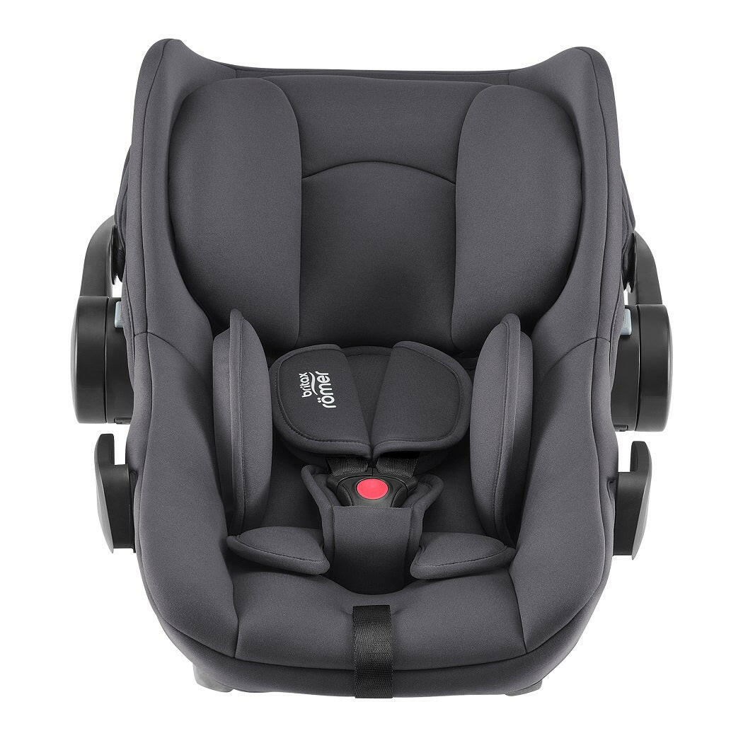Britax Baby-Safe Core i-Size Car Seat - Mineral Grey - Optional ISOFIX Base