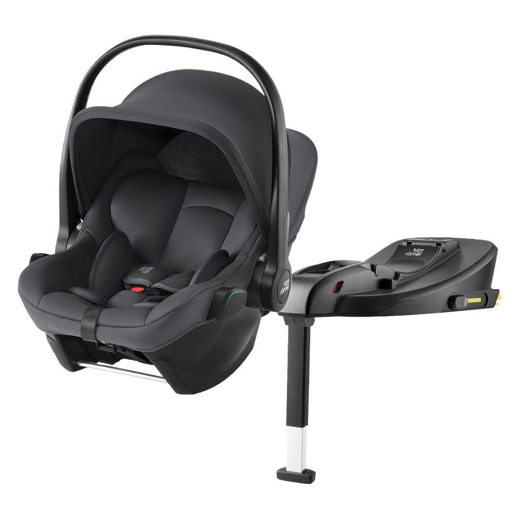 Britax Baby-Safe Core i-Size Car Seat - Mineral Grey - Optional ISOFIX Base