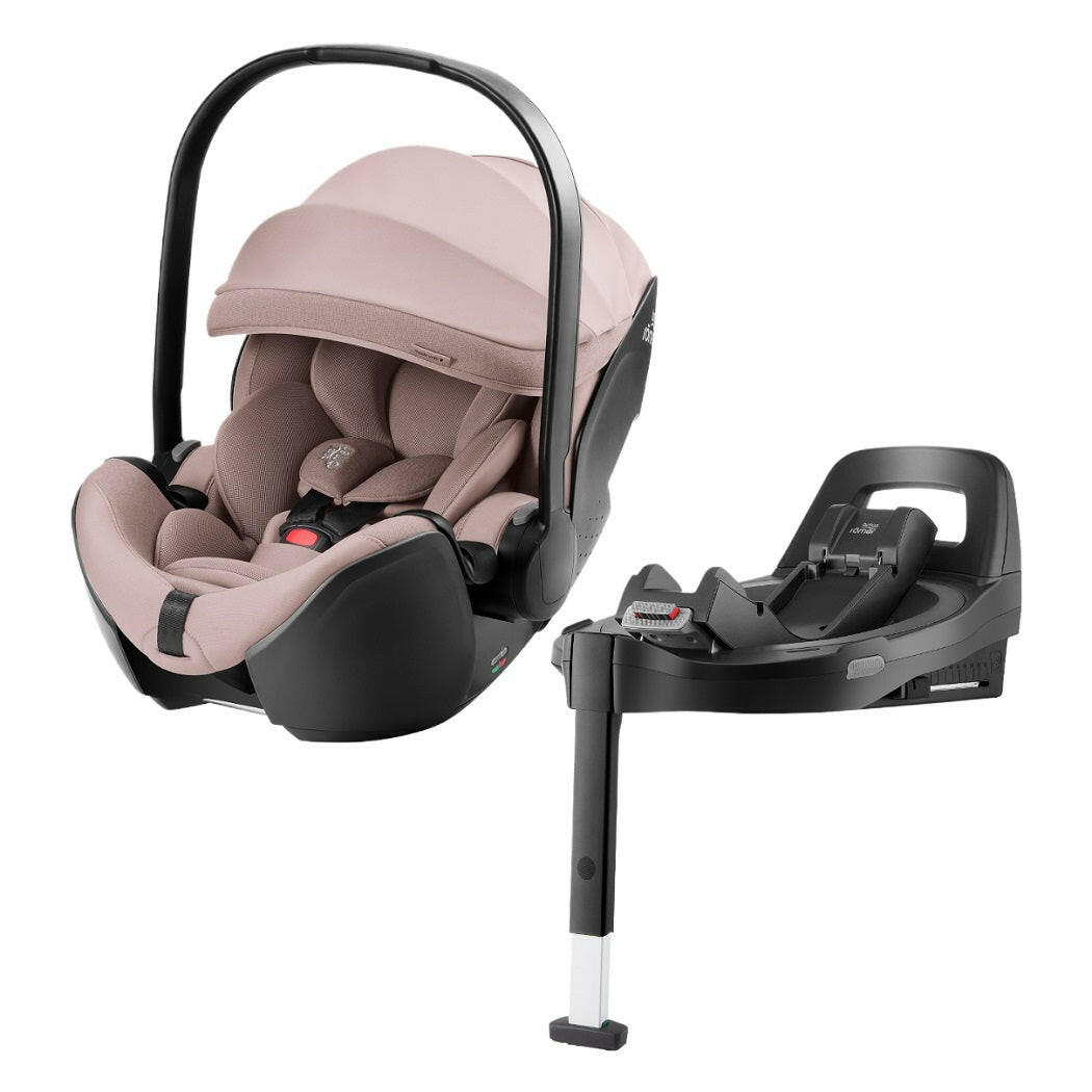 Britax Baby-Safe PRO i-Size Car Seat - Dusty Rose - Optional ISOFIX Base