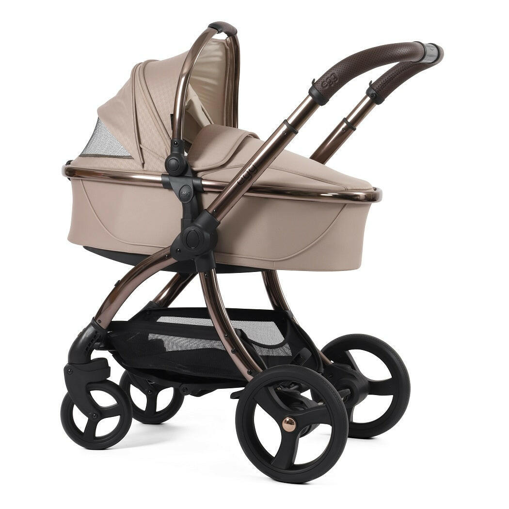 egg3 Houndstooth Almond Special Edition - Luxury Bundle with Maxi-Cosi Pebble 360 Pro²