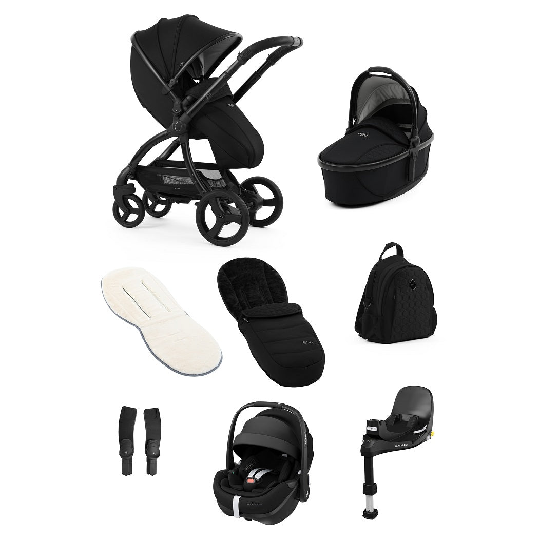egg3 Panther - Luxury Bundle with Maxi-Cosi Pebble 360 Pro²