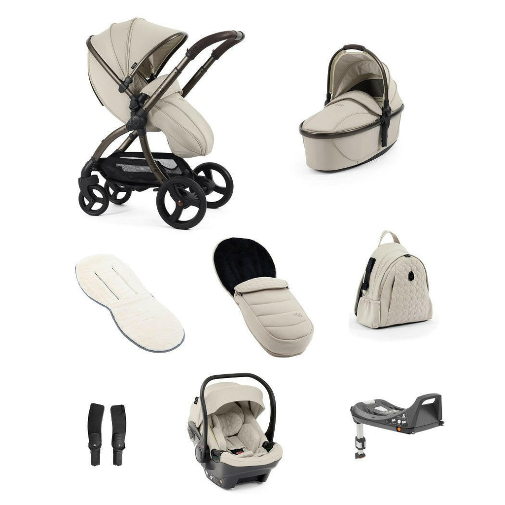 egg3 Cashmere - Luxury Bundle with FREE Additional Isofix Base