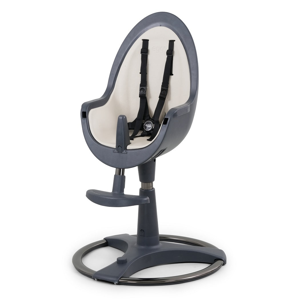 egg Highchair with Seat Pad – Grey