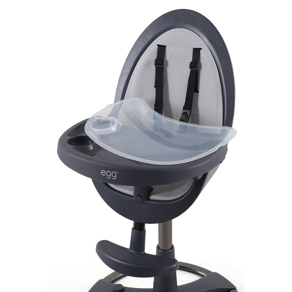 egg Highchair with Seat Pad – Grey