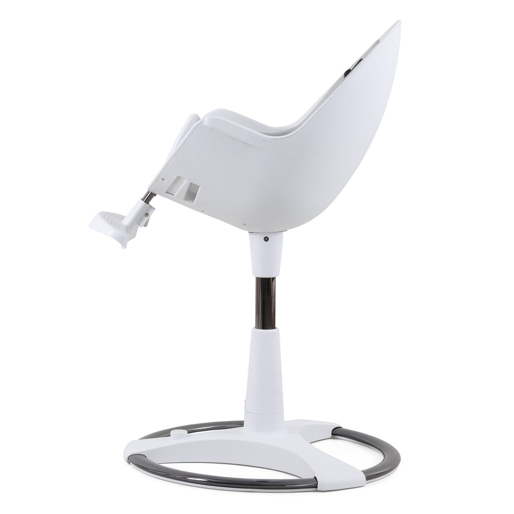 egg Highchair with Seat Pad – White