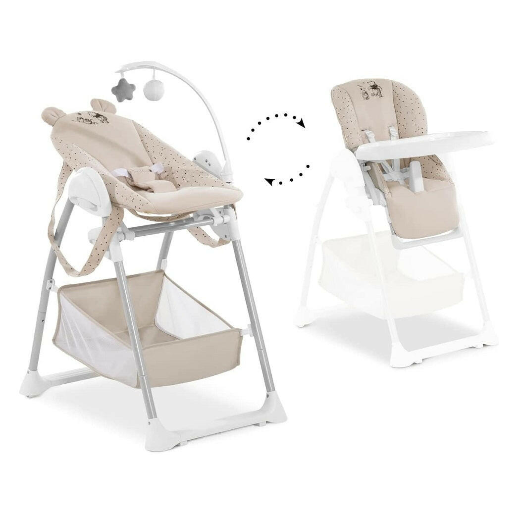Hauck Sit 'n' Relax 3in1 Highchair (Winnie-the-Pooh - Beige)