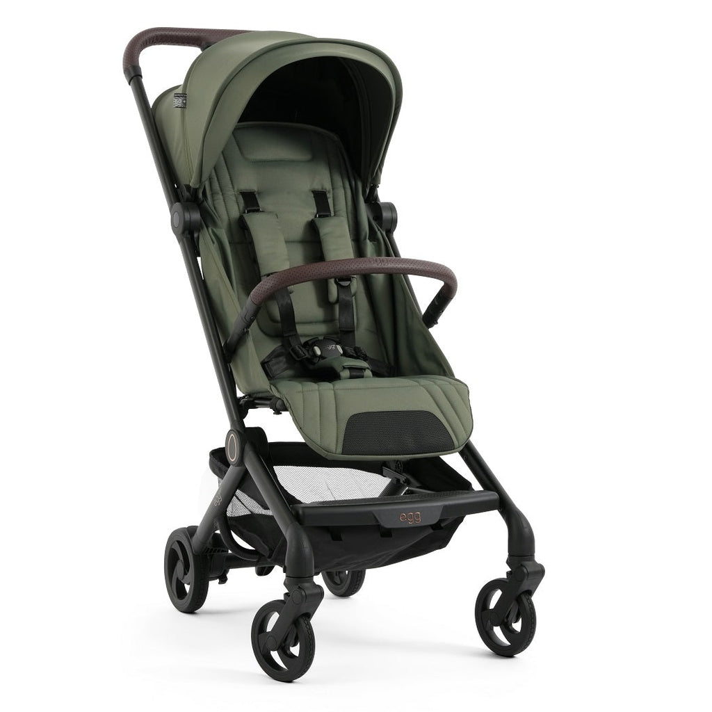egg Sky Travel Stroller Cabin Approved - Green - Optional Apron Cover