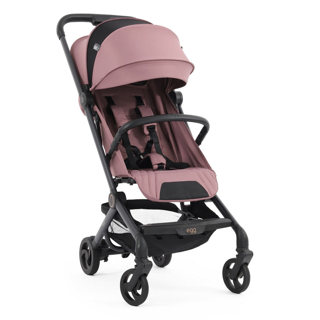 egg Sky Travel Stroller Cabin Approved - Mauve - Optional Apron Cover