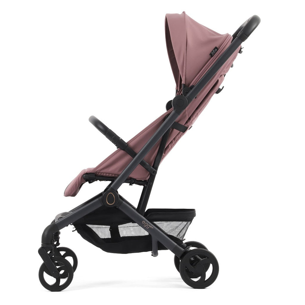 egg Sky Travel Stroller Cabin Approved - Mauve - Optional Apron Cover