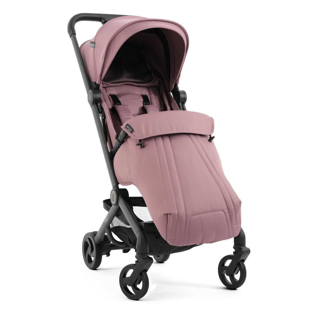 egg Sky Travel Stroller Cabin Approved - Mauve - Optional Apron Cover