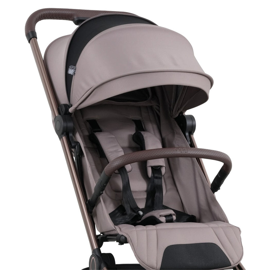 egg Sky Travel Stroller Cabin Approved - Taupe - Optional Apron Cover