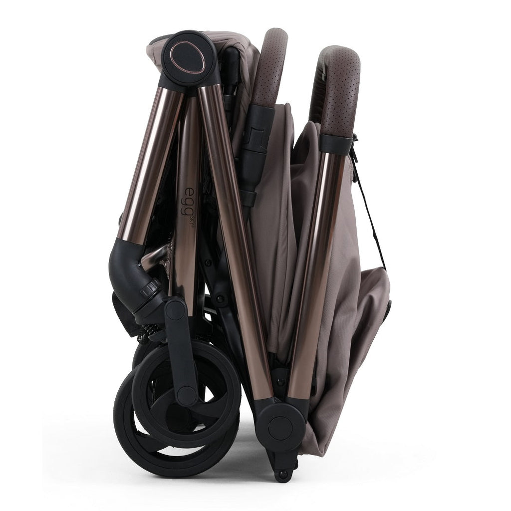 egg Sky Travel Stroller Cabin Approved - Taupe - Optional Apron Cover