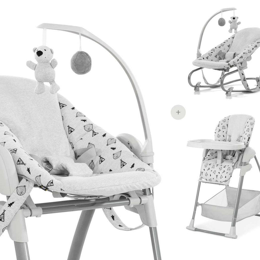 Hauck Sit 'n' Relax 3in1 Highchair (Nordic Grey)