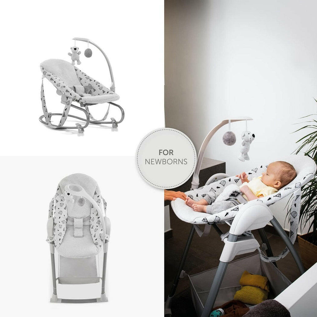 Hauck Sit 'n' Relax 3in1 Highchair (Nordic Grey)