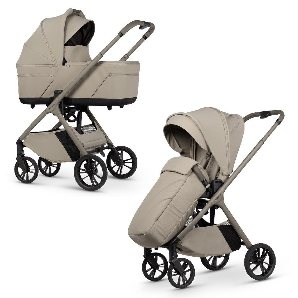 Venicci Tila Essential 11-Piece Pram & Pushchair Set – Latte
